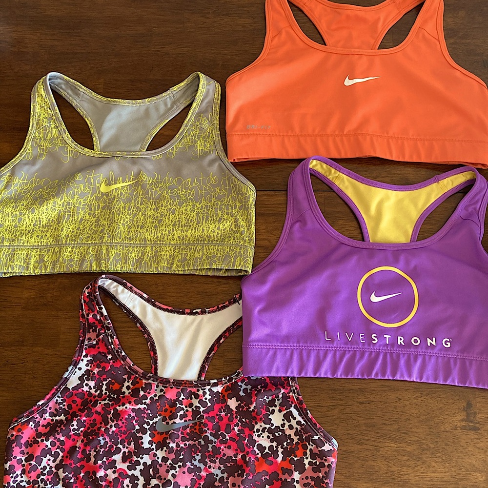 Nike sports bras all size small! $25 for all 4 together